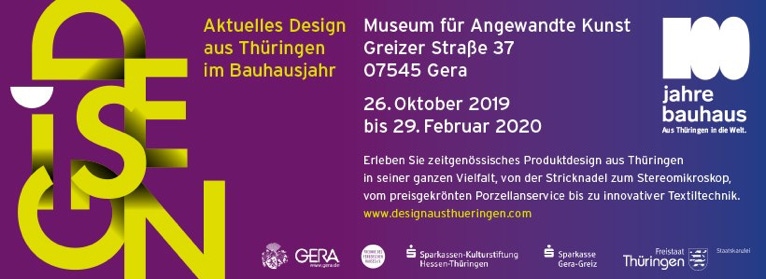 Produktdesign aus Th&uuml;ringen Ausstellung Gera