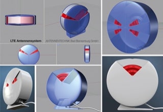 Produktdesign LTE-Antenne
