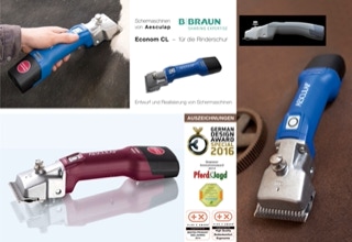 Produktdesign Schermaschine ECONOM